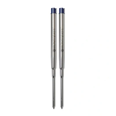 Image of Monteverde Fine Point Capless Gel Refill for Sheaffer Ballpoint Pens Blue/Black (Pack of 2)