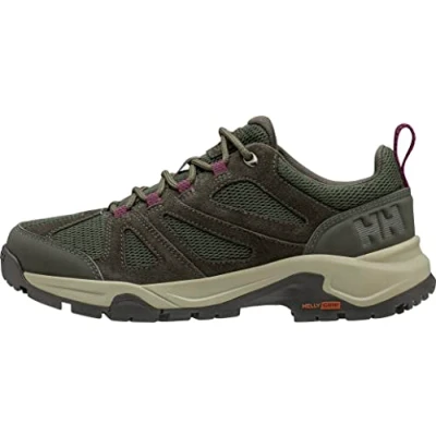Image of Helly Hansen Women&#039;s Switchback Trail Airflow Running Shoe, Beluga Forest Night Purple, 8 UK