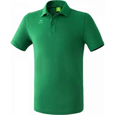 Image of Erima Men&#039;s Casual Basics Teamsports Polo Shirt Emerald, X Large arge