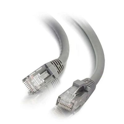 Image of C2G/Cables to Go 27136 Cat6 Snagless Unshielded (UTP) Network Patch Cable, Gray (50 Feet/15.24 Meters)