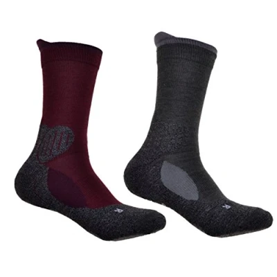 Image of 2 pairs of Mens Golf socks Warm Wool Blend Autumn Winter