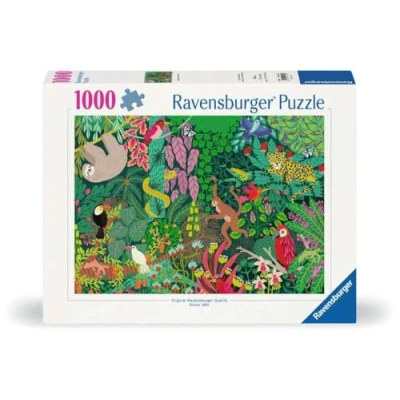 Image of Ravensburger Magical Rainforest 1000 piece Jigsaw Puzzle for Adults and Kids Age 12 Years Up