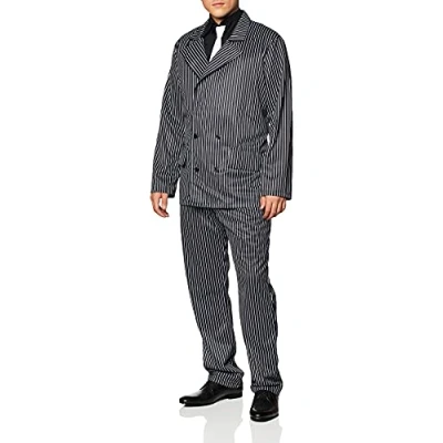 Image of California Costumes 22ACC01028BWLG 20s Adult sized Costume, Black and White, Large
