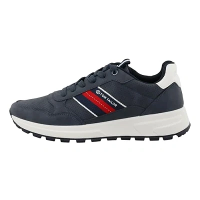 Image of TOM Tailor Trainers, Men&#039;s, Size: 9.5, Navy Pu