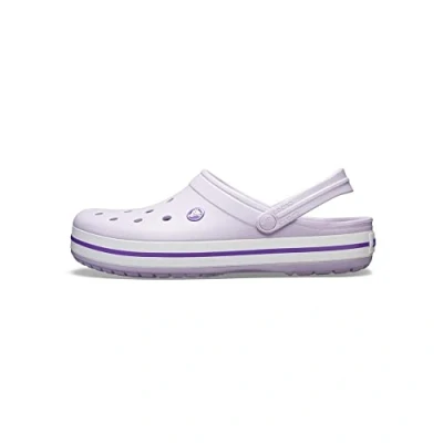 Image of Crocs Crocband&#039;, Unisex Clog Clog, Lavender/Purple, M3 W4 UK (36/37 EU)