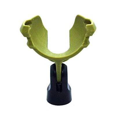 Image of Ammo Clip JT 30 Bullet Mic Holder for Hohner Blues Blaster, Astatic And Other Similar Harmonica Microphones (Olive Green)