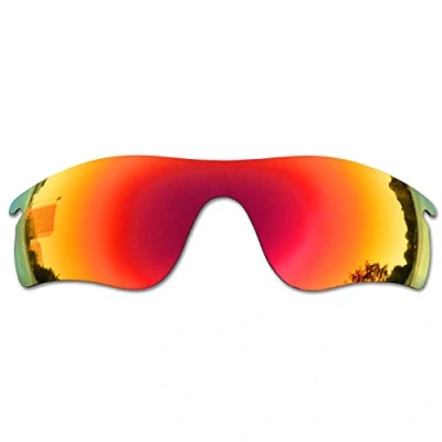 Image of SOODASE For Oakley Radarlock Path Sunglasses Red Polarized Replacement Lenses