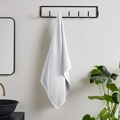 Image of Catherine Lansfield Quick Dry Cotton Bath Towel White