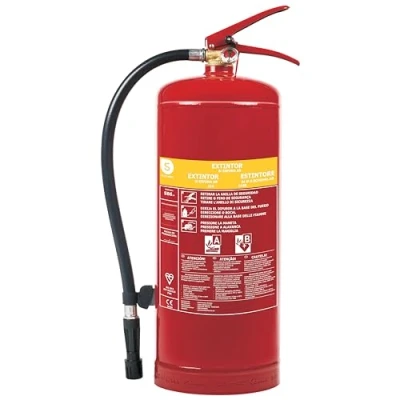 Image of Smartwares Foam Fire Extinguisher, 6L, AB, Including Bracket, BSI Certified, FEX 15262