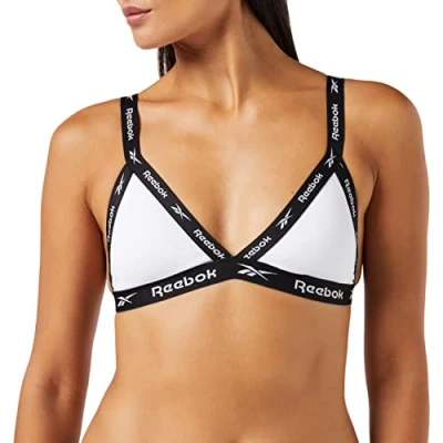 Image of Womens Reebok Bra DOTTY White
