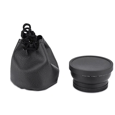 Image of 52mm 0.45X Wide Angle Lens,52mm Universal Conversion Lens for Camera/Canon/Nikon/Sony/Minolta/Pansonic/Olympus,etc