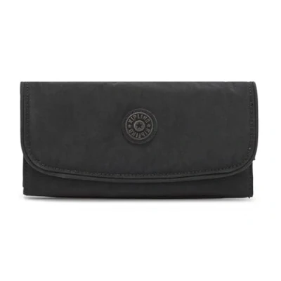 Image of Kipling MONEY LAND Large Wallet, Black Noir (Black)