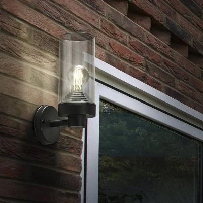 Image of LEDVANCE Endura Classic Amber Wall E27 DG LEDV, Dark Gray