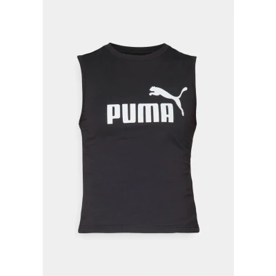 Image of Puma ESS No. 1 Logo Slim Tank Black