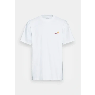 Image of Carhartt WIP American Script Cotton Jersey T Shirt S