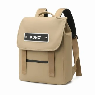 Image of Kono Backpack Womens Mens 15.6 inch Laptop Backpack, Unisex Casual School Bag Lightweight Waterproof Business Travel Anti Theft Rucksack Daypack