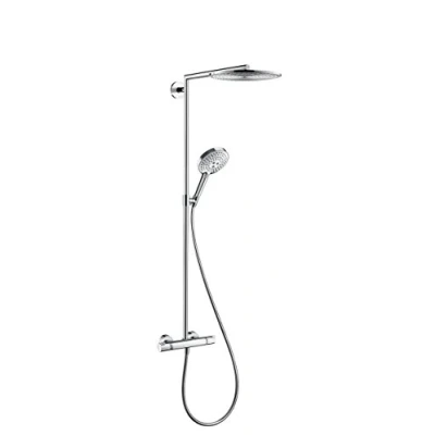 Image of hansgrohe Raindance S Showerpipe 300 1jet with thermostatic shower mixer
