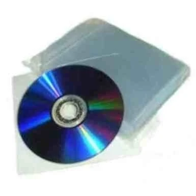 Image of eXpress Net 200 80 Micron Plastic CD DVD Wallets/Sleeve