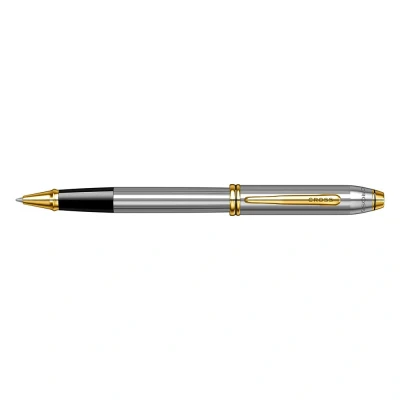 Image of CROSS Townsend Medalist Rollerball Pen with 23CT Gold Plated Appointments incl. Luxury Gift Box Refillable Rolling Ball