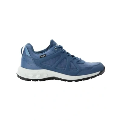 Image of Jack Wolfskin Women&#039;s Woodland 2 Texapore Low W Sneaker, Dark Blue/Beige, 4 UK