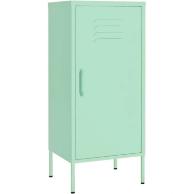 Image of vidaXL Storage Cabinet Mint 42.5x35x101.5 cm Steel