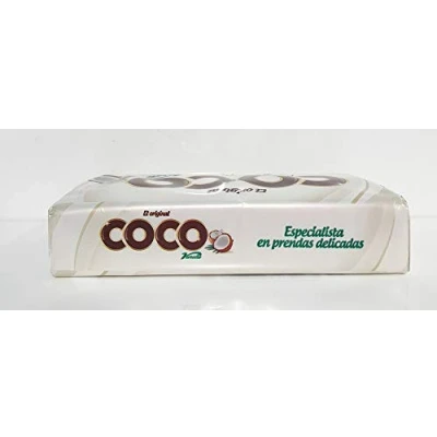 Image of 1 x Bar of Coconut Laundry Soap 300grs for washing delicate clothes Twin Pack