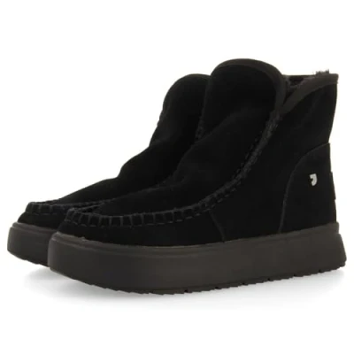 Image of Gioseppo Vecses Platform ankle boots, Women&#039;s, Size: 4, Black Suede