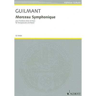 Image of Morceau Symphonique Op. 88 Tenor Trombone and Piano