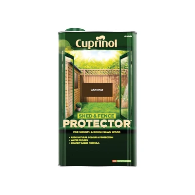 Image of Cuprinol Shed &amp; Fence Protector Chestnut 5 litre CUPSFCH5L