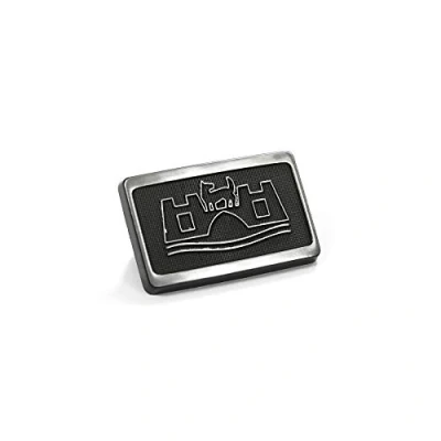 Image of Volkswagen 165853688AGX2 Wolfsburg emblem lettering mudguard side indicator cover
