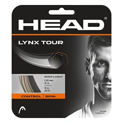 Image of HEAD Unisex Adult Lynx Tour Tennis String Grey 1.20mm / 18g