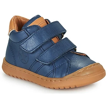 Image of Bisgaard Unisex Baby Thor V First Walker Shoe, Navy, 2.5 UK Child