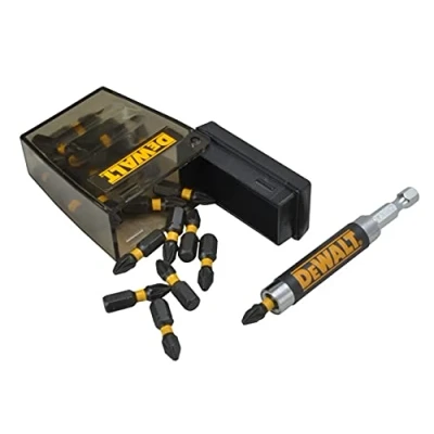 Image of DEWALT DT70527T 25mm Impact Torsion Screwdriver PZ2 Bits (25 Pack Tic Tac Dispenser)