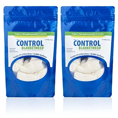 Image of Swell Control Blanketweed 2 Pack. Treatment And Killer For Ponds. Superb Pond Algae Remover