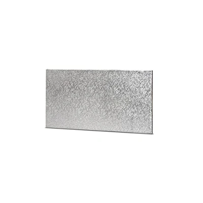 Image of Anniversary House 10 inch Cake Board for Yule Log Silver, Pack of 1, Loaf Board, Individually Wrapped, Sturdy Fibre Square LCW10S