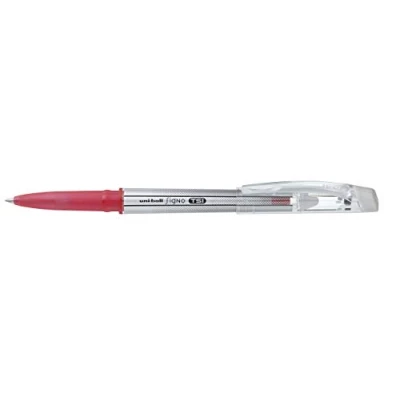 Image of uni ball TSI Erasable UF 220 Ink Rollerball Pen Red, Pack of 12
