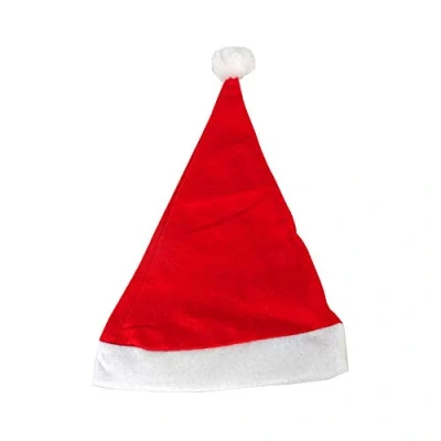 Image of POWCOG The Best Christmas Novelty Party Accessory Red Santa Clause Hat