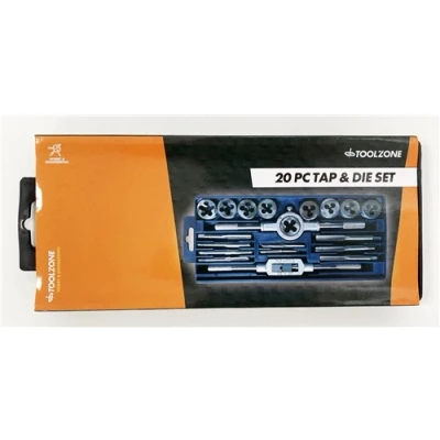 Image of Toolzone 20 Piece Budget Carbon Steel Tap &amp; Die