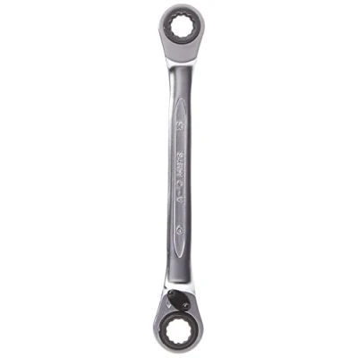 Image of Bahco S4RM 8 11 Ratchet Wrench Double Flat, mm/9 mm/10 mm/11 mm