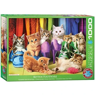 Image of Eurographics 6000 5543 Kitten Pride Puzzle, Various, 48 x 68 cm