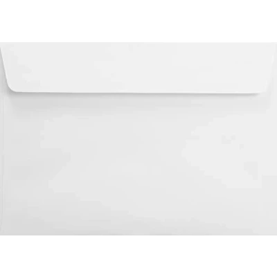 Image of Netuno 25 White Envelopes DIN C5 162 x 229 mm 120 g Aster Smooth Extra without Window Self Adhesive for Invitations Birthday Cards Congratulations