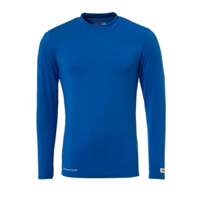 Image of Uhlsport Men Distinction Colors Baselayer T Shirt Men&#039;s Azurblue, 2XL