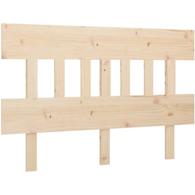 Image of vidaXL Bed Headboard 203.5x3x81 cm Solid Wood Pine