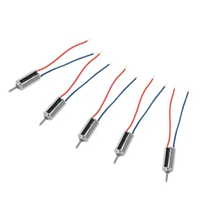 Image of 5Pcs Coreless Motor DC 4.5V 32250RPM Micro Model for Aircraft, Electronic Toys 4mmx8mm