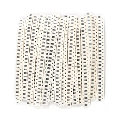 Image of AEDIKO 1500pcs 1206 Resistors Kit SMD Capacitor Chip Resistor Assortment 1% 1/4W 0.25W 60 Values 0 ohm 10M