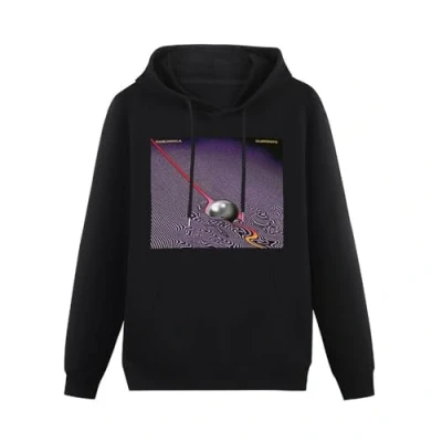 Image of Tame Impala Hoody Currents Vinyl Cd Cover Hoodie Hoodies Long Sleeve Pullover Loose Men Sweatershirt Size L Black