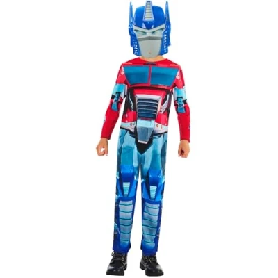 Image of Rubies Official Optimus Prime Costume, Kids Fancy Dress, Size 7 8 Years