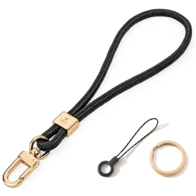 Image of SENLLY Wristlet Lanyard Strap for Keys, Original Minimalist Design Wrist Keychain Holder