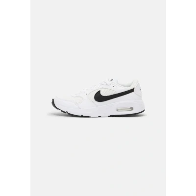 Image of NIKE Sportswear AIR MAX SC (GS) Trainers for kids, Size: 6, White/black Leather and textile