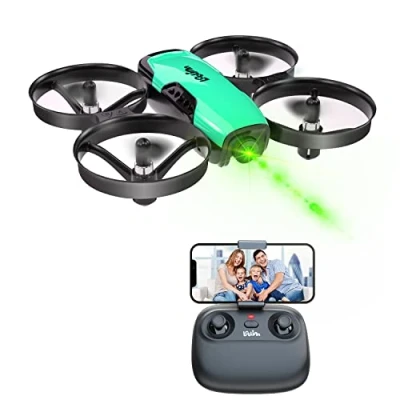 Image of Loolinn Drone with Camera for Kids Gift Mini Camera, Photos and Videos Adjustable RC Quadcopter (Xmas Kids)